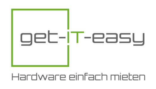 Logo get IT easy: Hardware einfach mieten